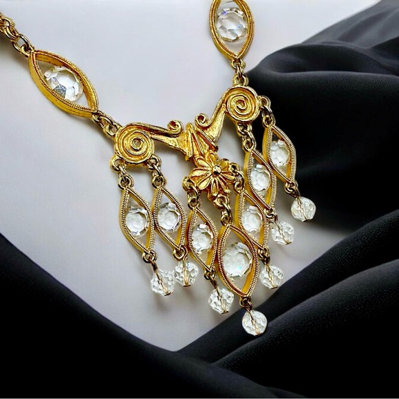 Rare Vintage Tortolani Art Nouveau Necklace - Picture 15 of 15